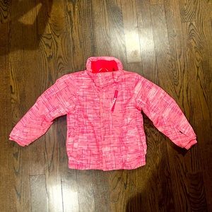 Spyder pink girls ski jacket size 7